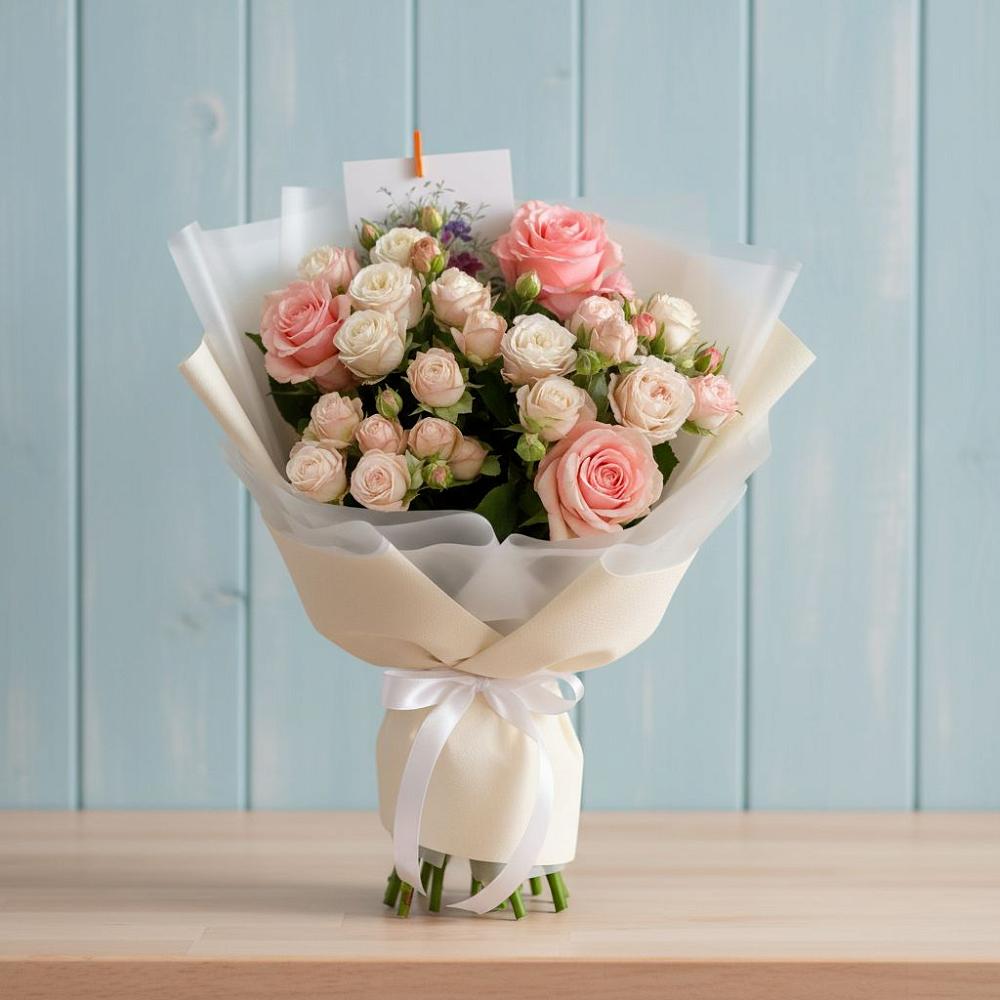 Букет цветов из: Розы в Орлово