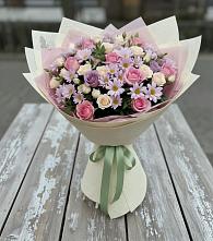 Букет цветов из:  Розы и Хризантемы #REPLACE_PRED# Орлово