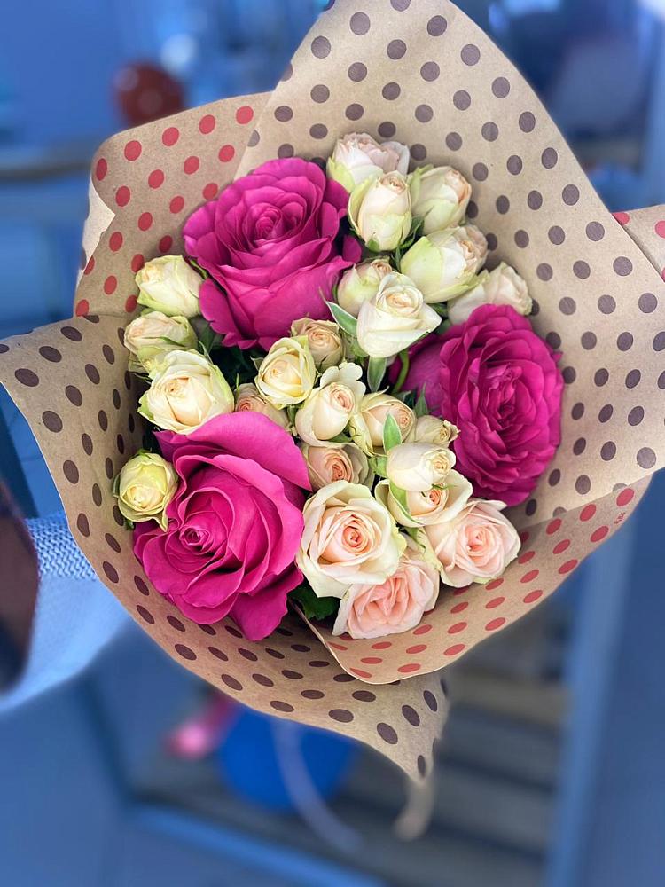 Букет цветов из: Розы в Орлово