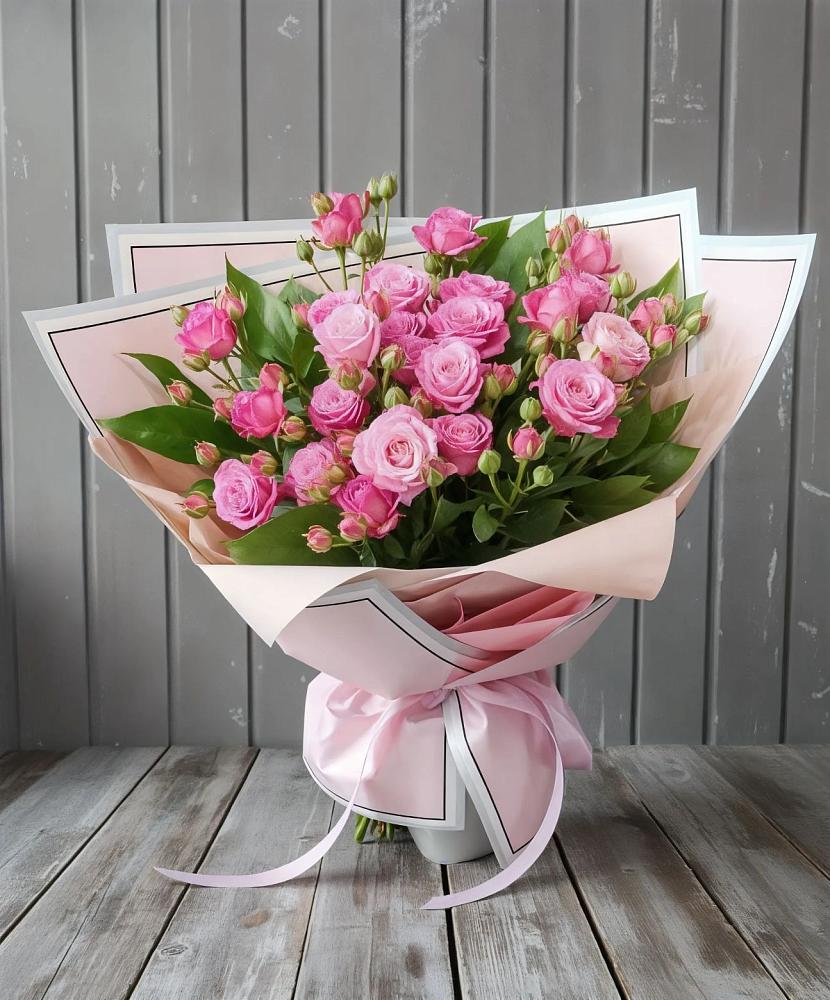 Букет Розовый кустик в Орлово