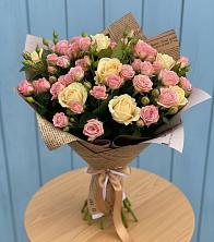 Букет цветов из:  Розы в Орлово