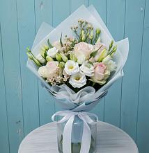 Букет цветов из:  Розы и Лизиантусы #REPLACE_PRED# Орлово