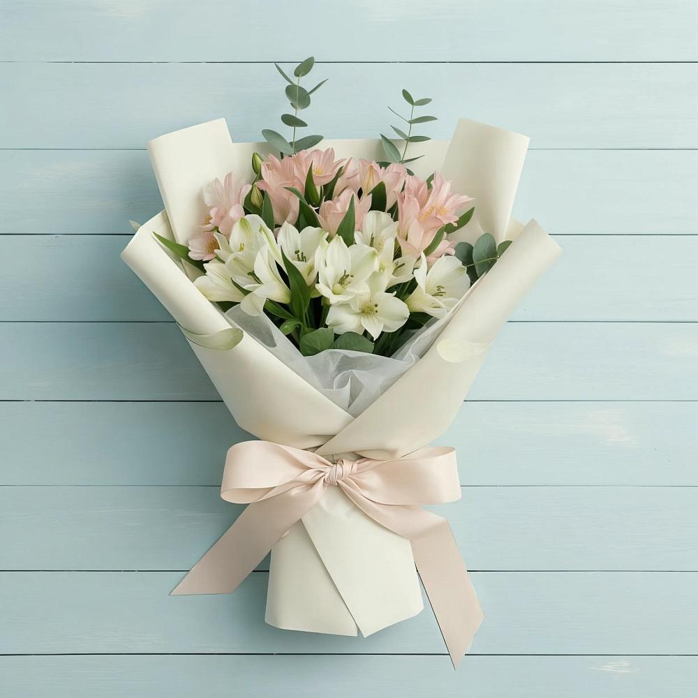 Букет цветов из: Альстромерии в Орлово