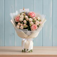 Букет цветов из:  Розы в Орлово