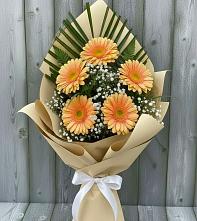 Букет цветов из:  Герберы в Орлово