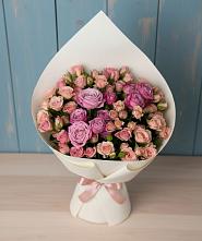 Букет цветов из:  Розы в Орлово