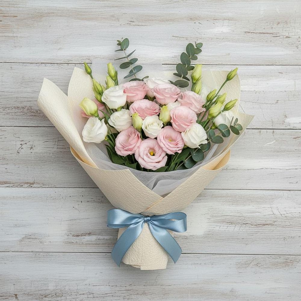 Букет цветов из: Лизиантусы в Орлово